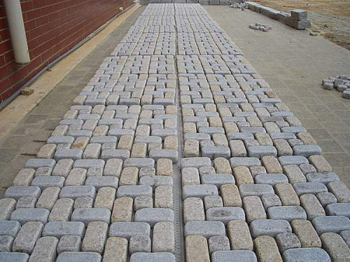 花岗岩铺路石